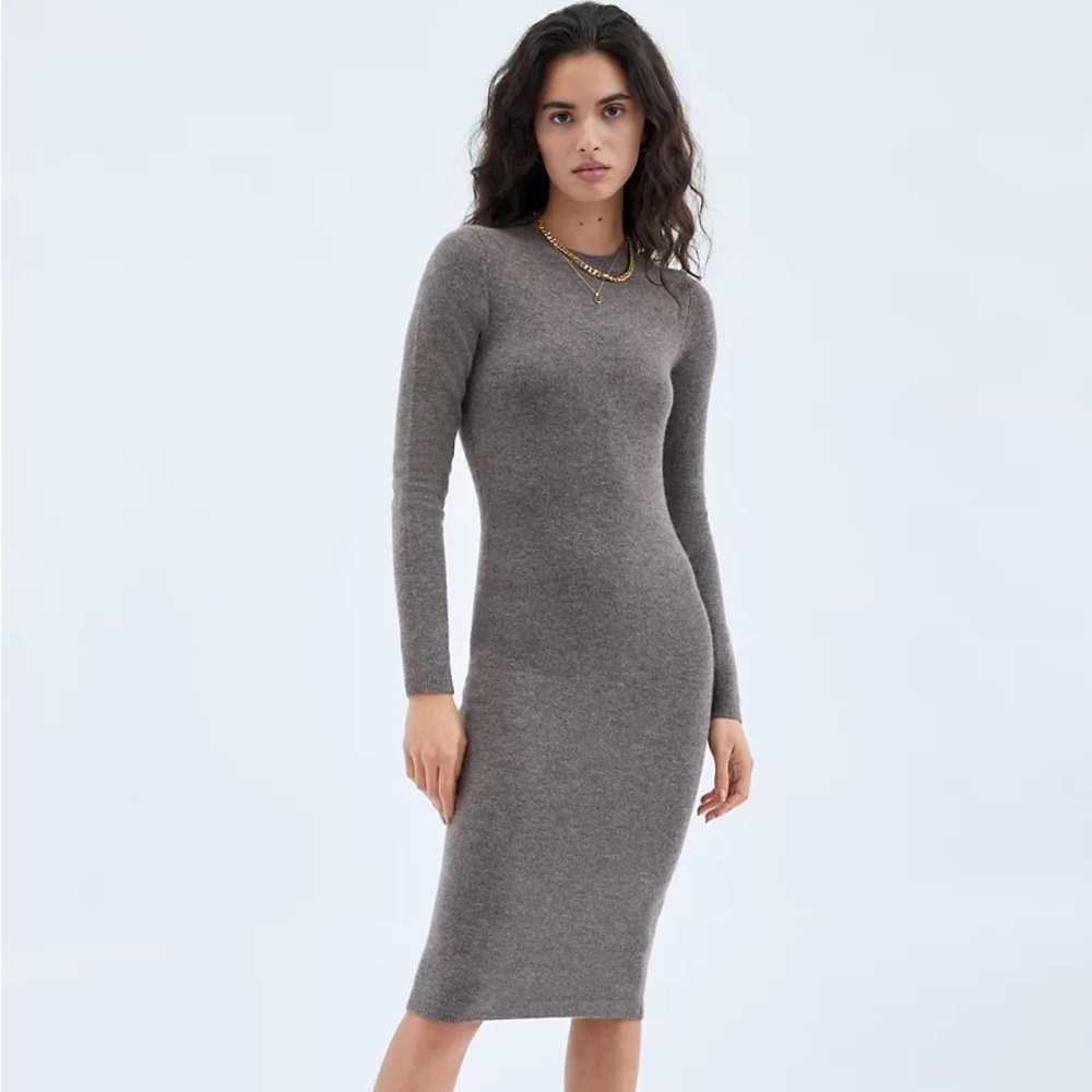 Aritzia Wilfred Melissa Dress Charcoal Grey - Size XXS